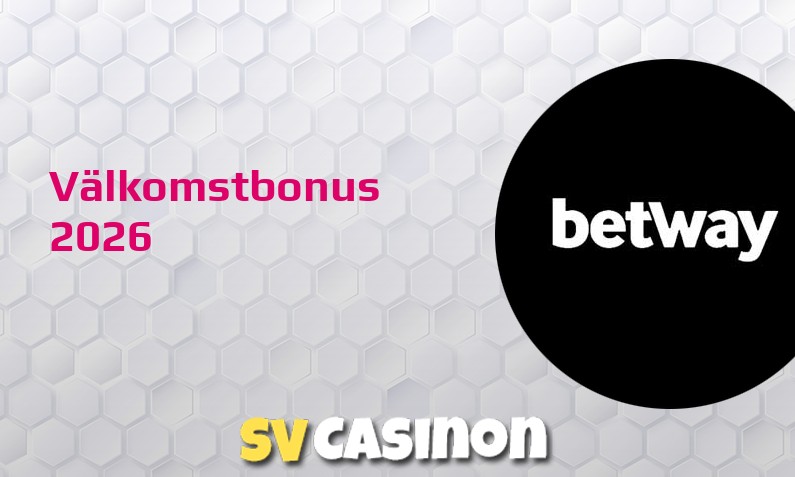 Ny bonus från Betway Casino, 200 Välkomstsnurr