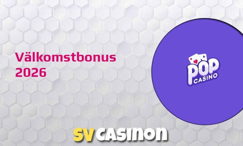 Ny bonus från Pop Casino August 2026